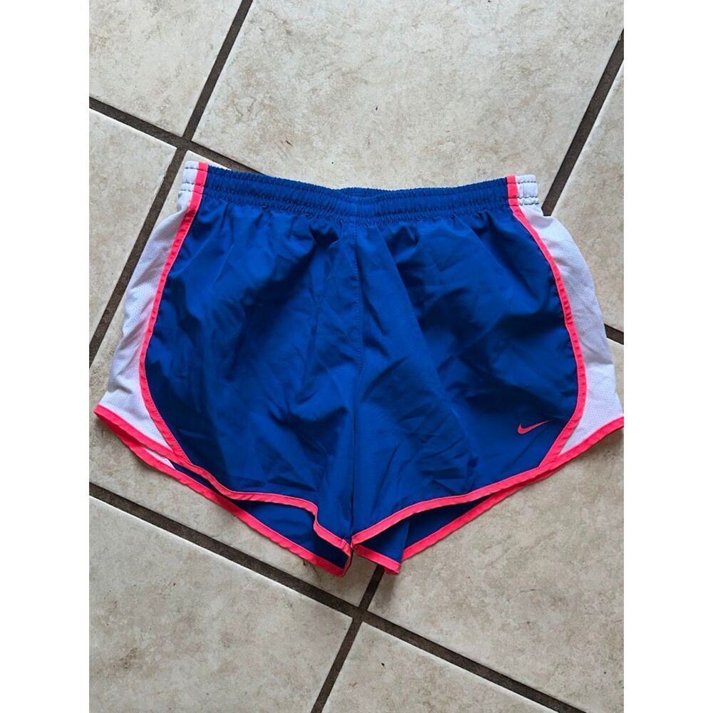 Girls Blue Nike Dri-Fit Shorts Size Large